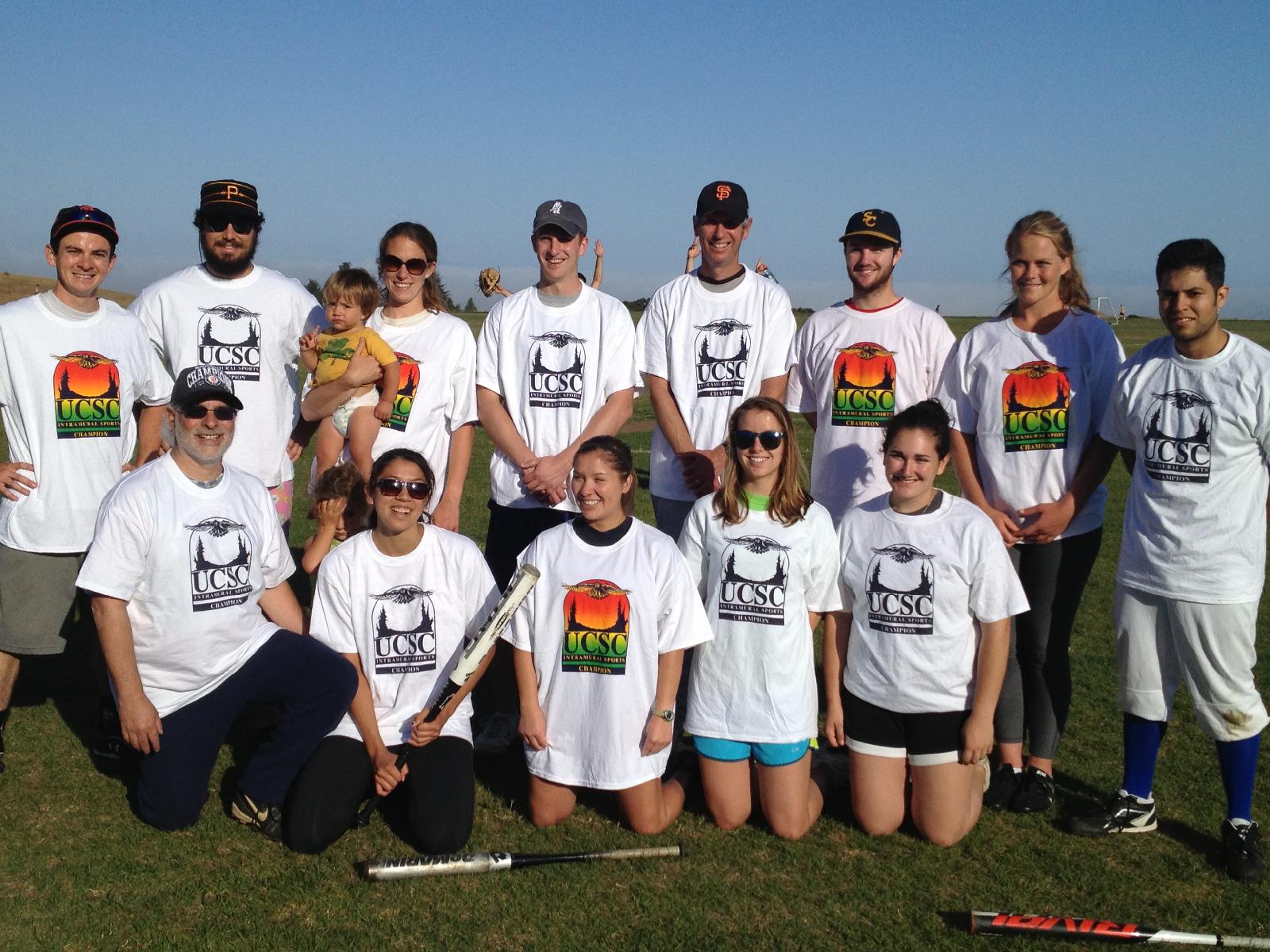Spring 2013 Coed Softball Team