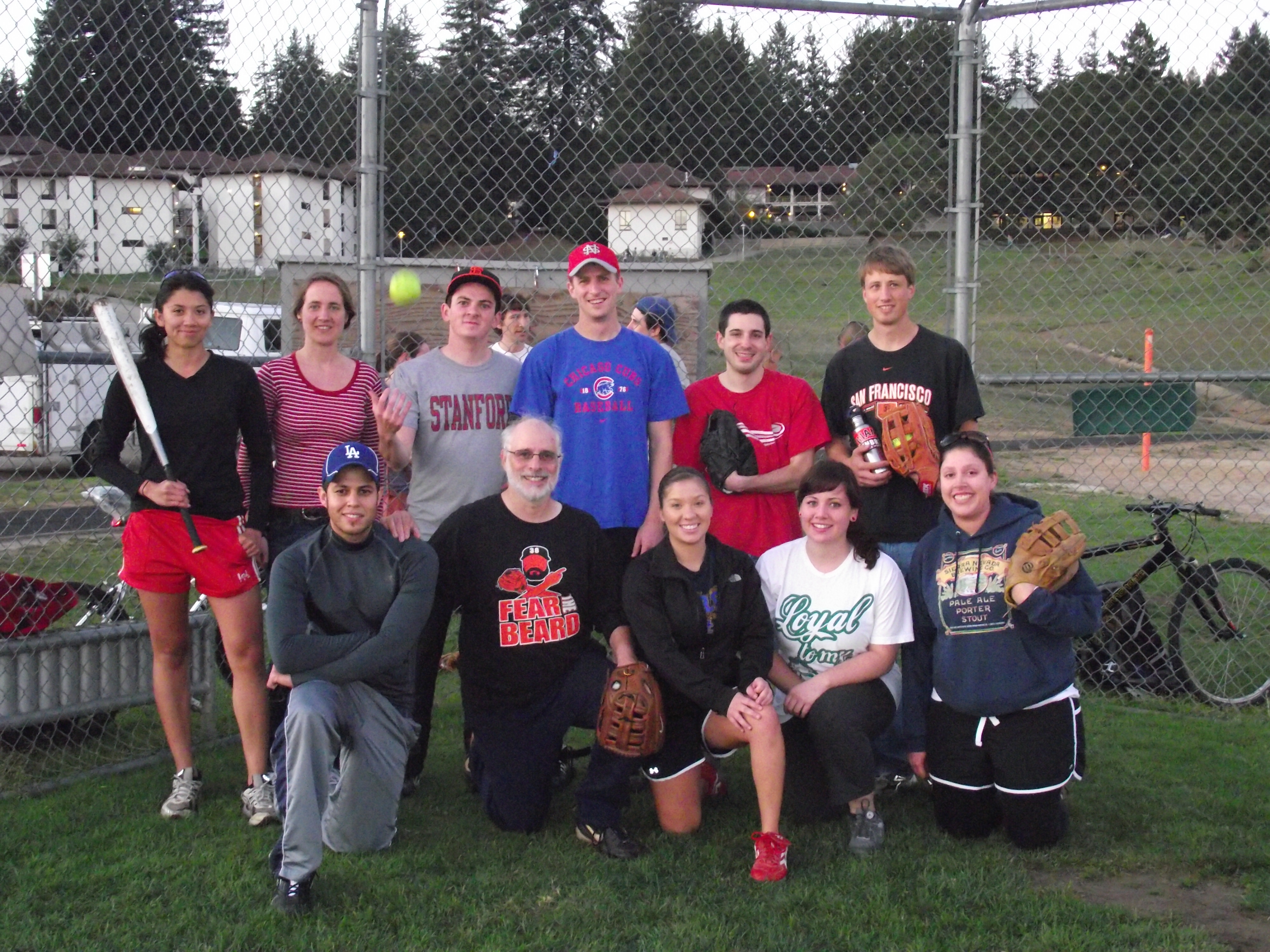 Fall 2010 Coed Softball Team
