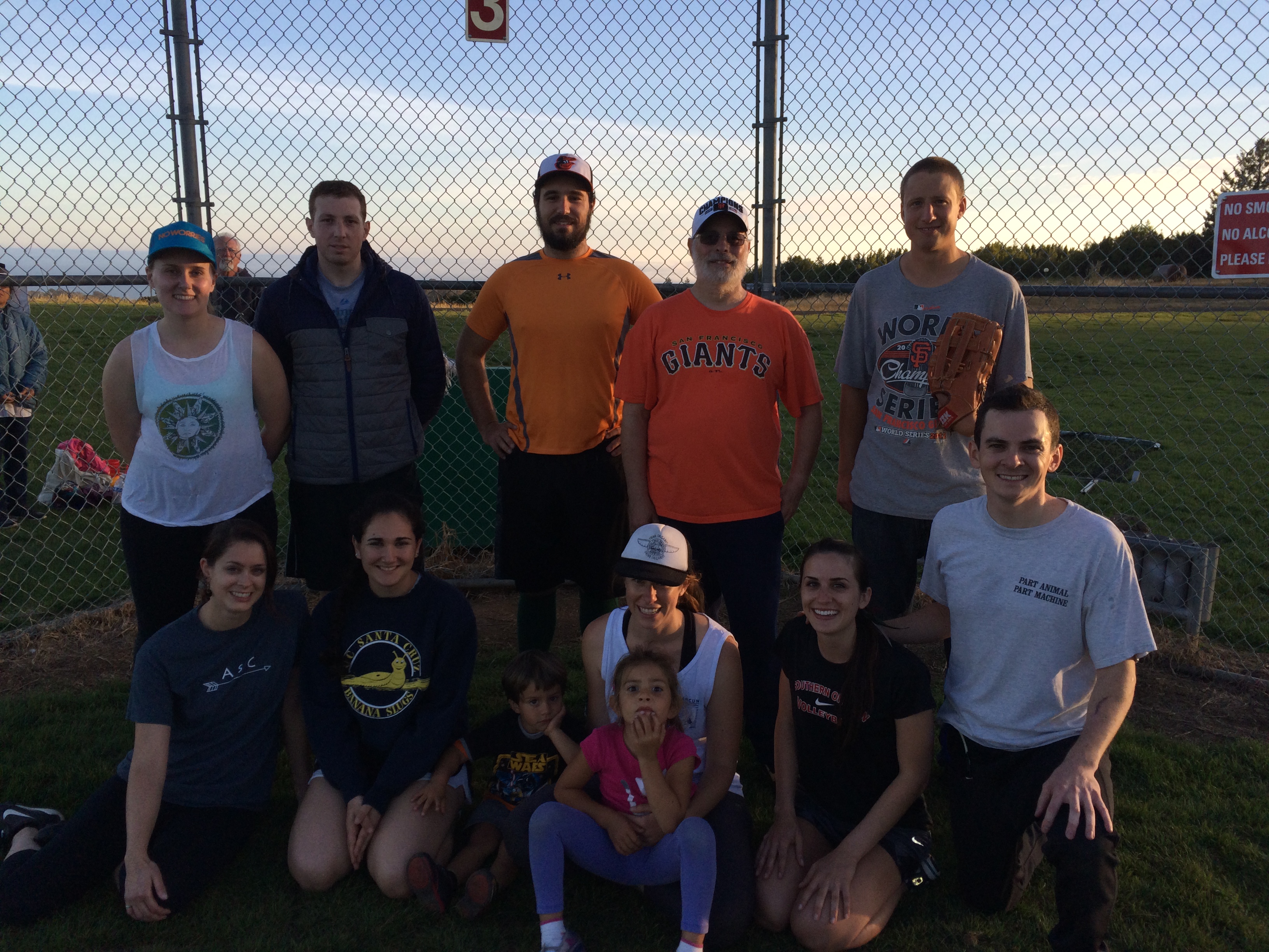 Spring 2015 Coed Softball Team