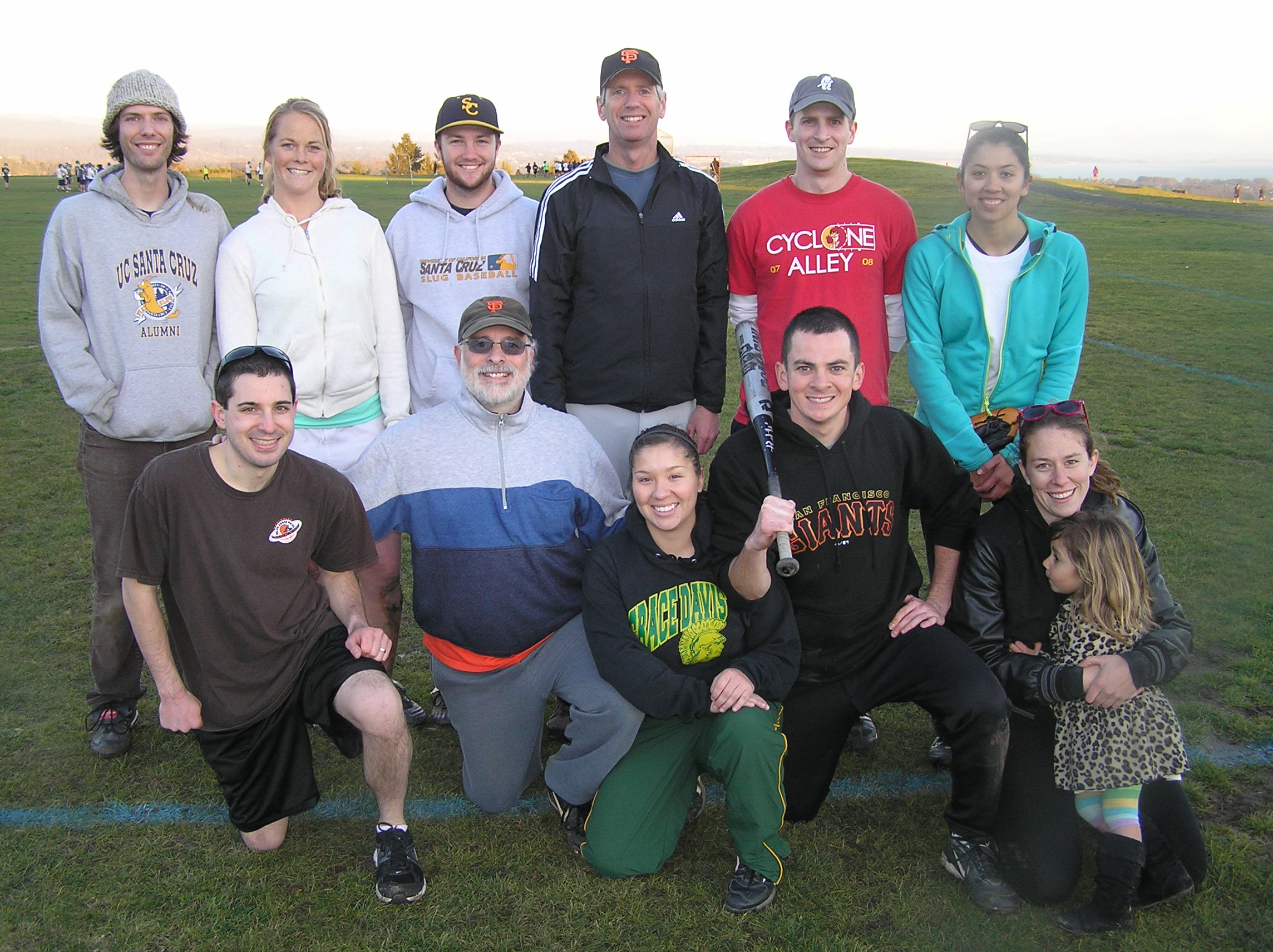 Winter 2013 Coed Softball Team