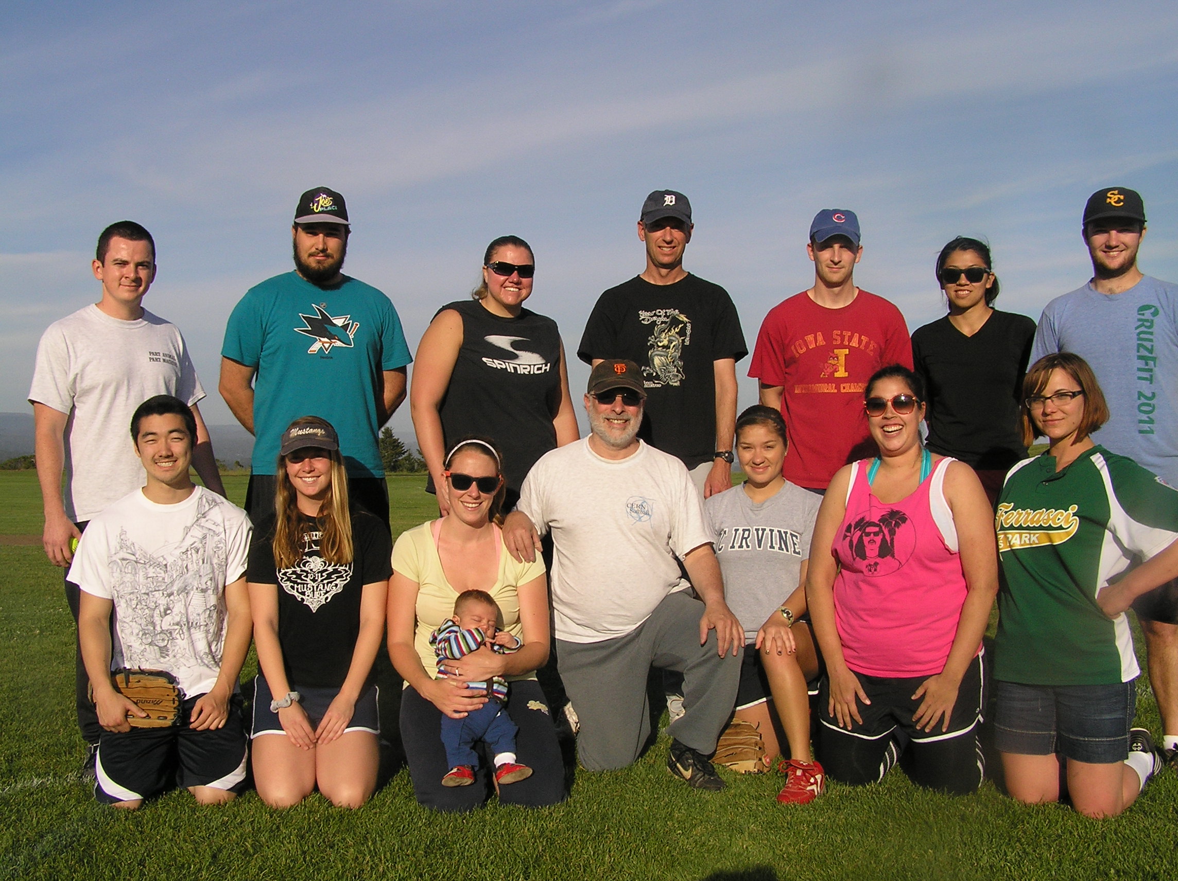 Spring 2012 Coed Softball Team