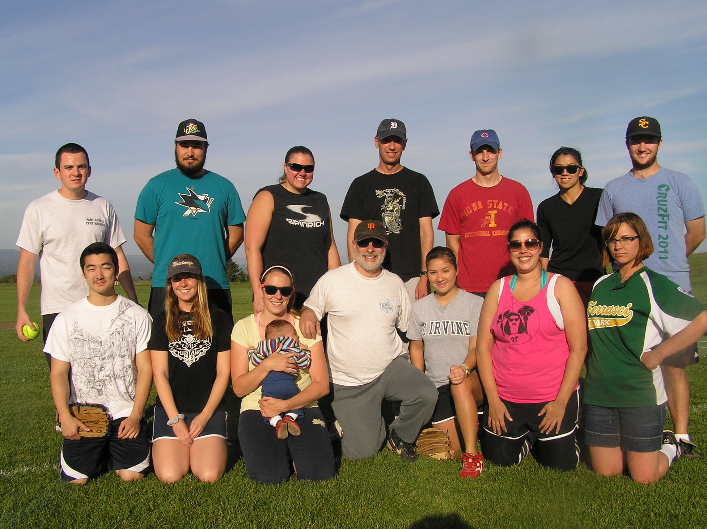 Spring 2012 Coed Softball Team