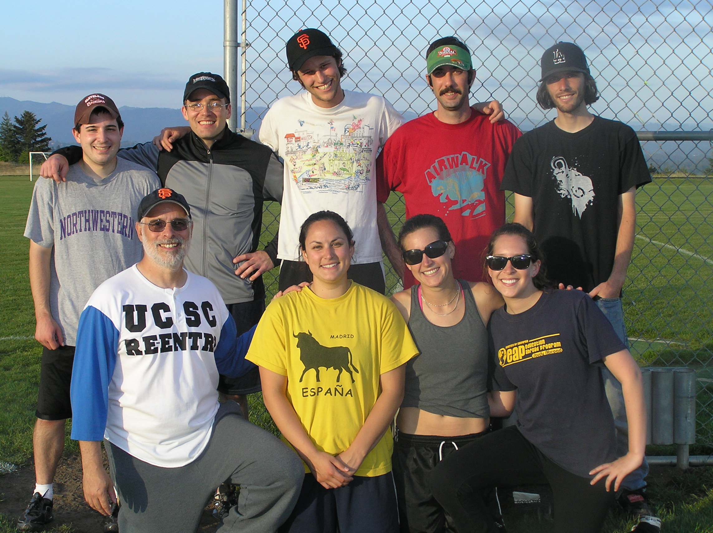 Spring 2009 Coed Softball Team