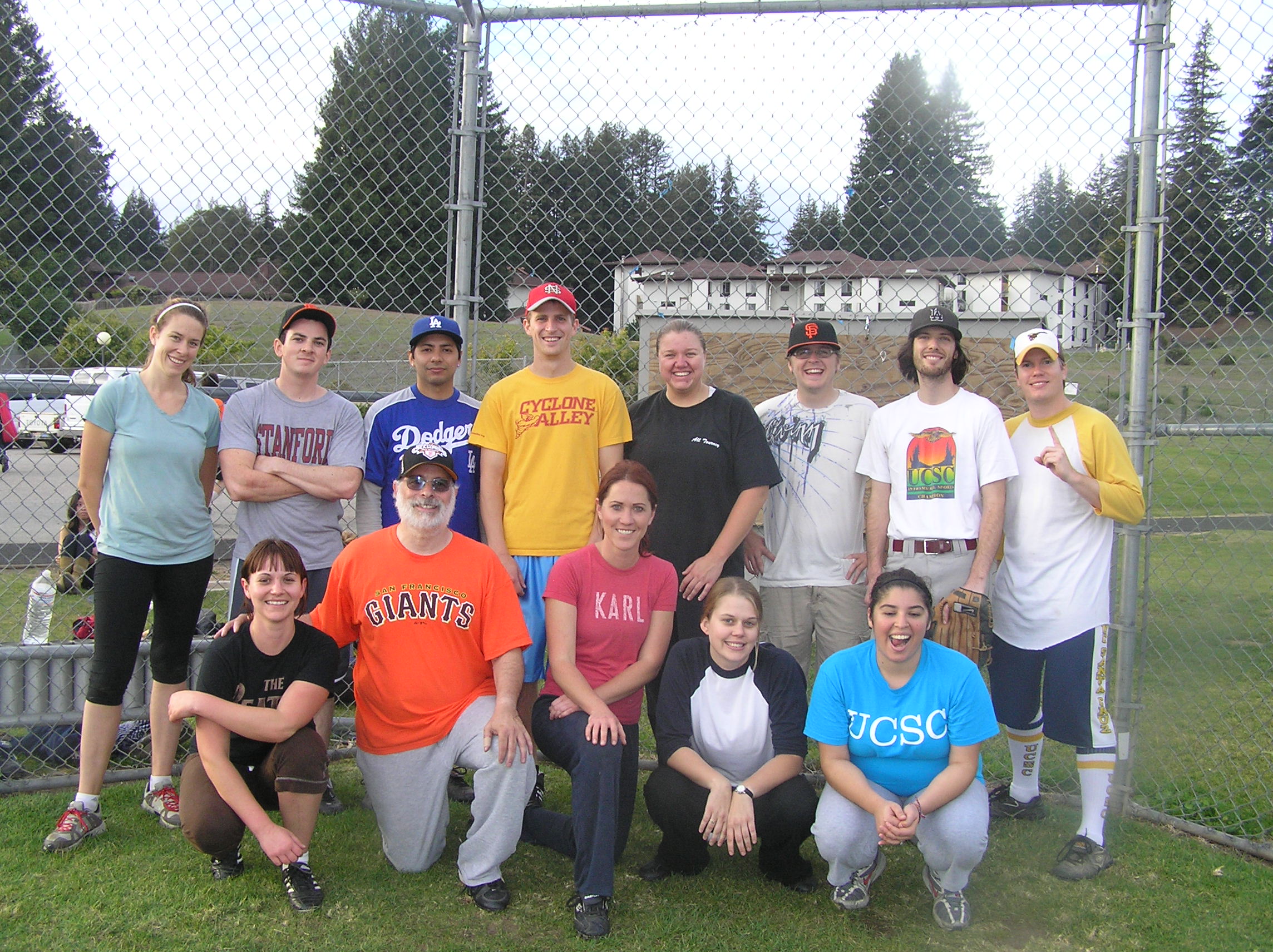 Fall 2010 Coed Softball Team