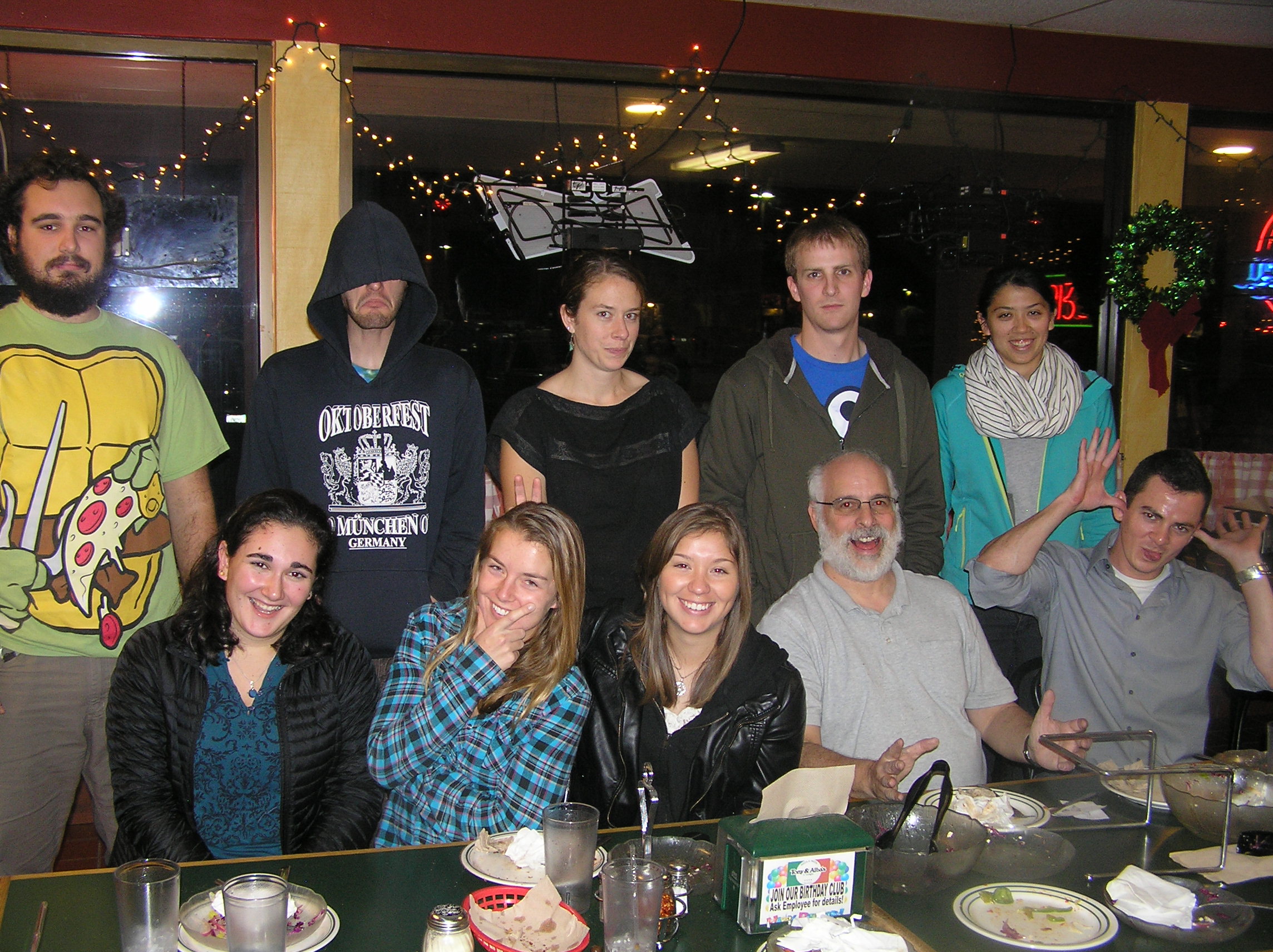 Fall 2012 Coed Softball Team