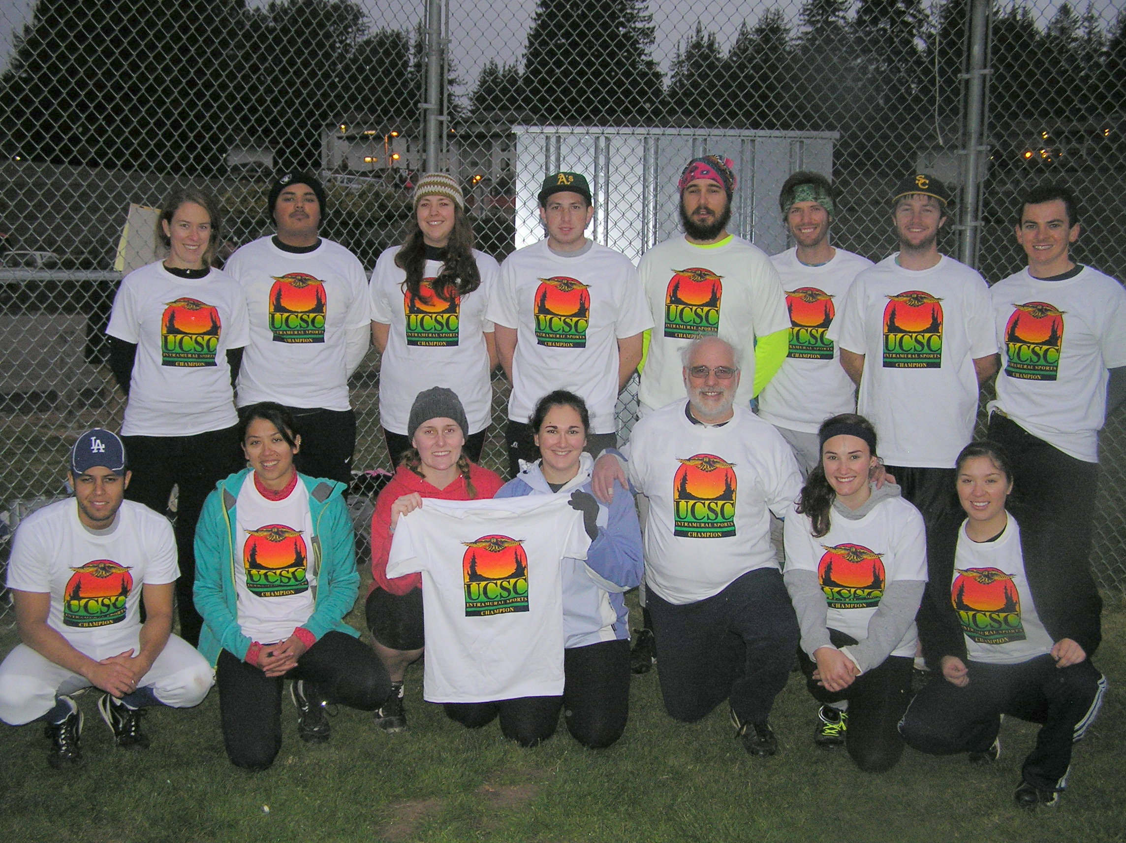 Fall 2013 Coed Softball Team