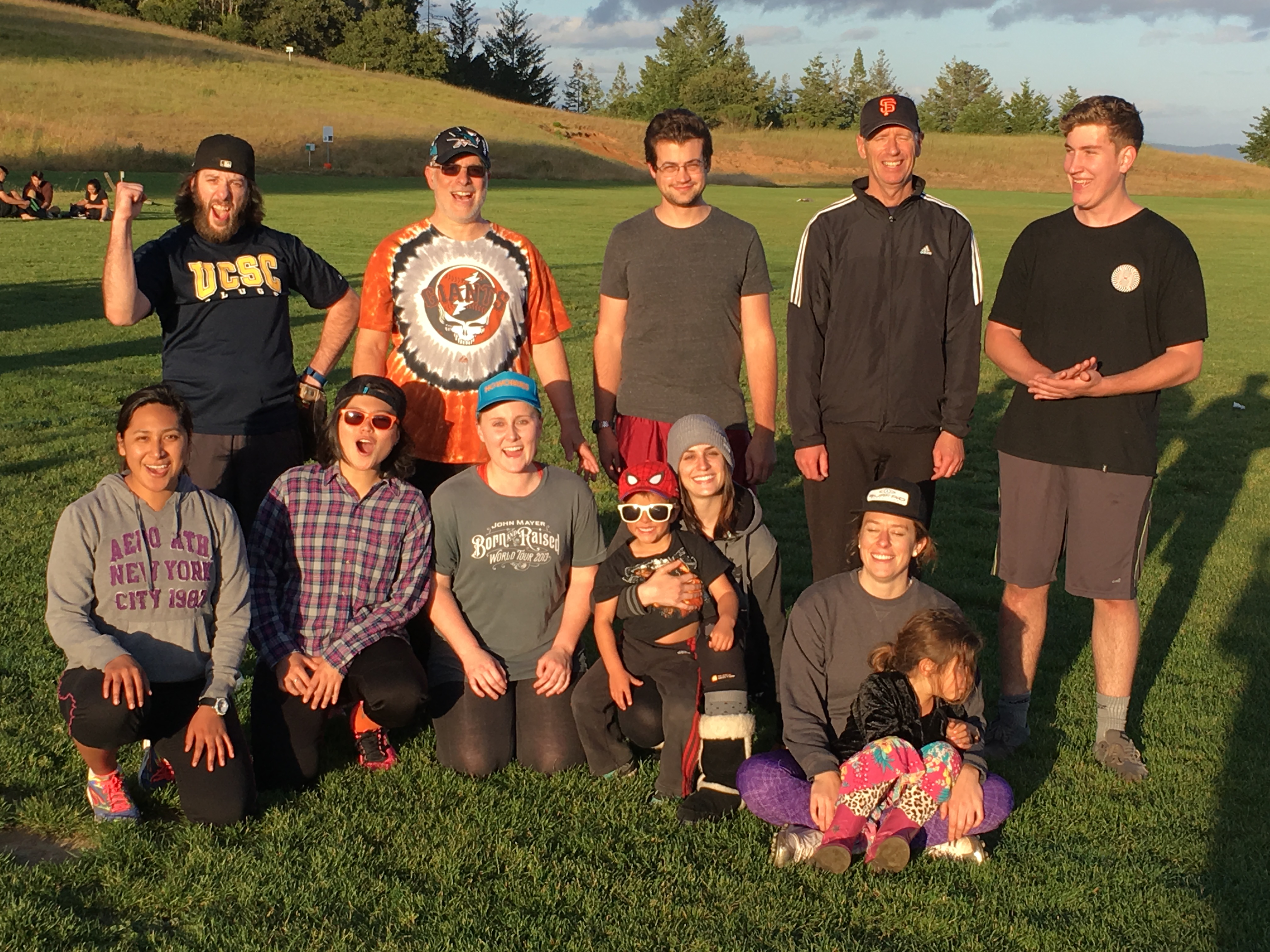 Spring 2016 Coed Softball Team