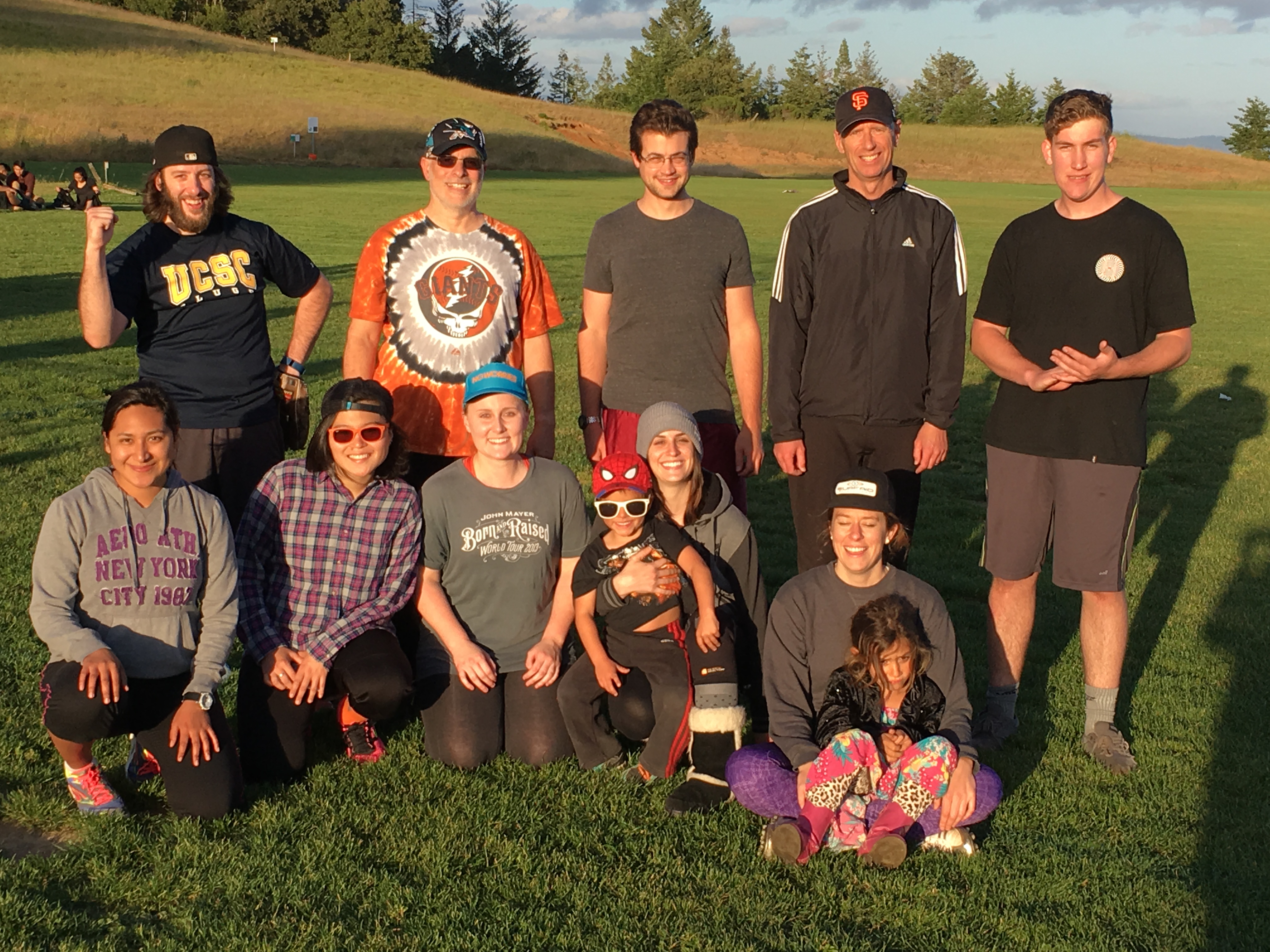 Spring 2016 Coed Softball Team