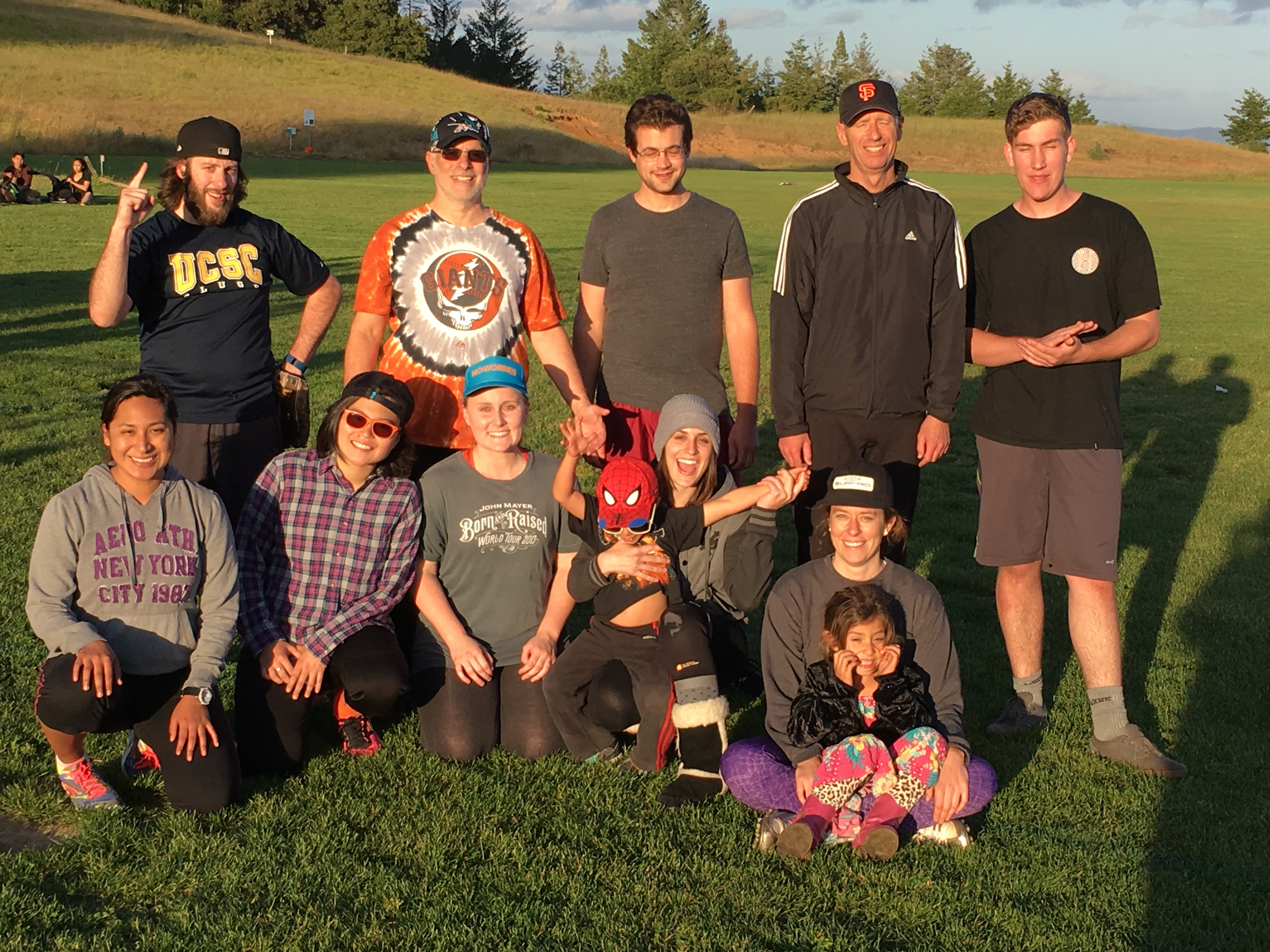 Spring 2016 Coed Softball Team