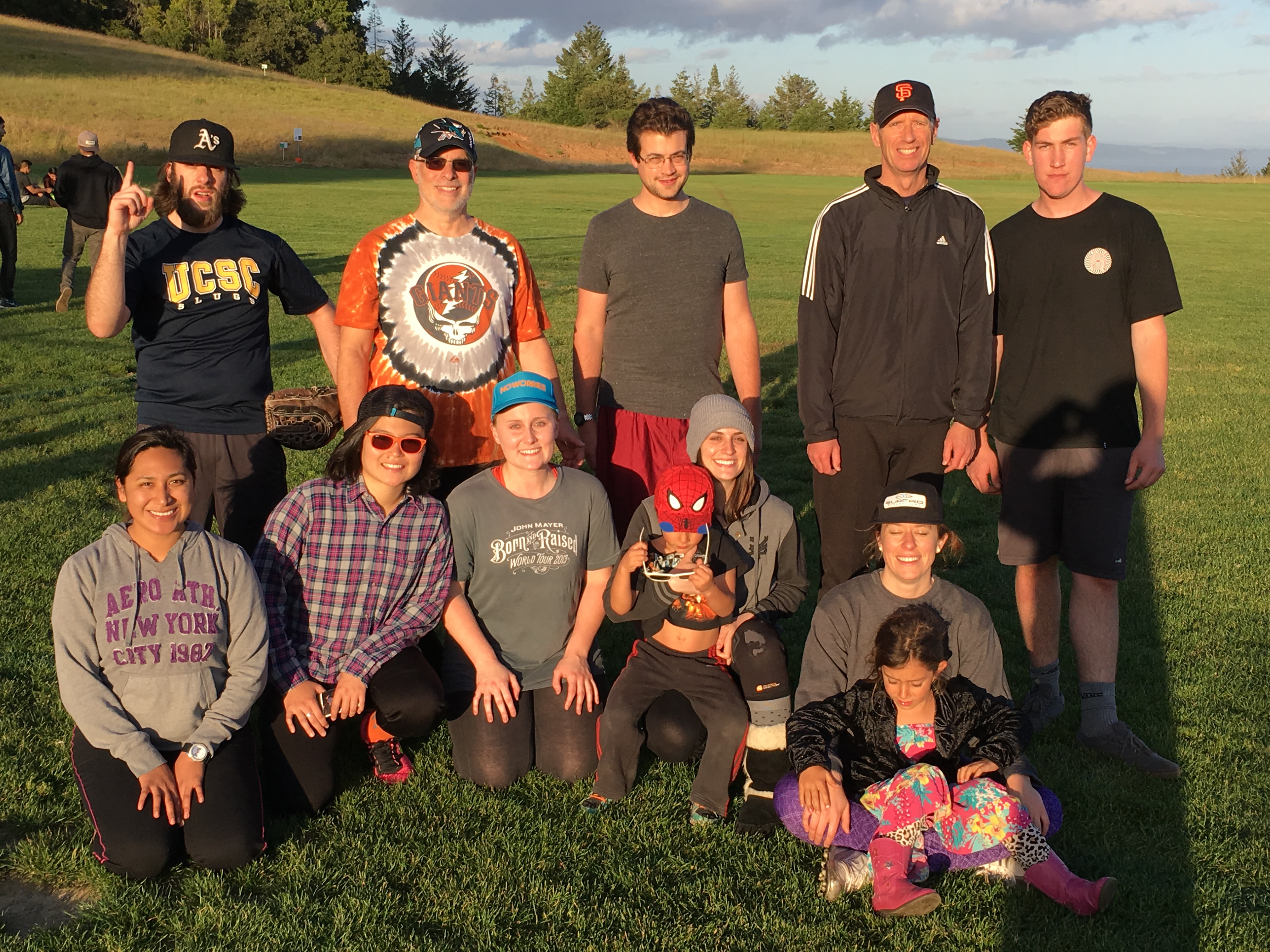 Spring 2016 Coed Softball Team