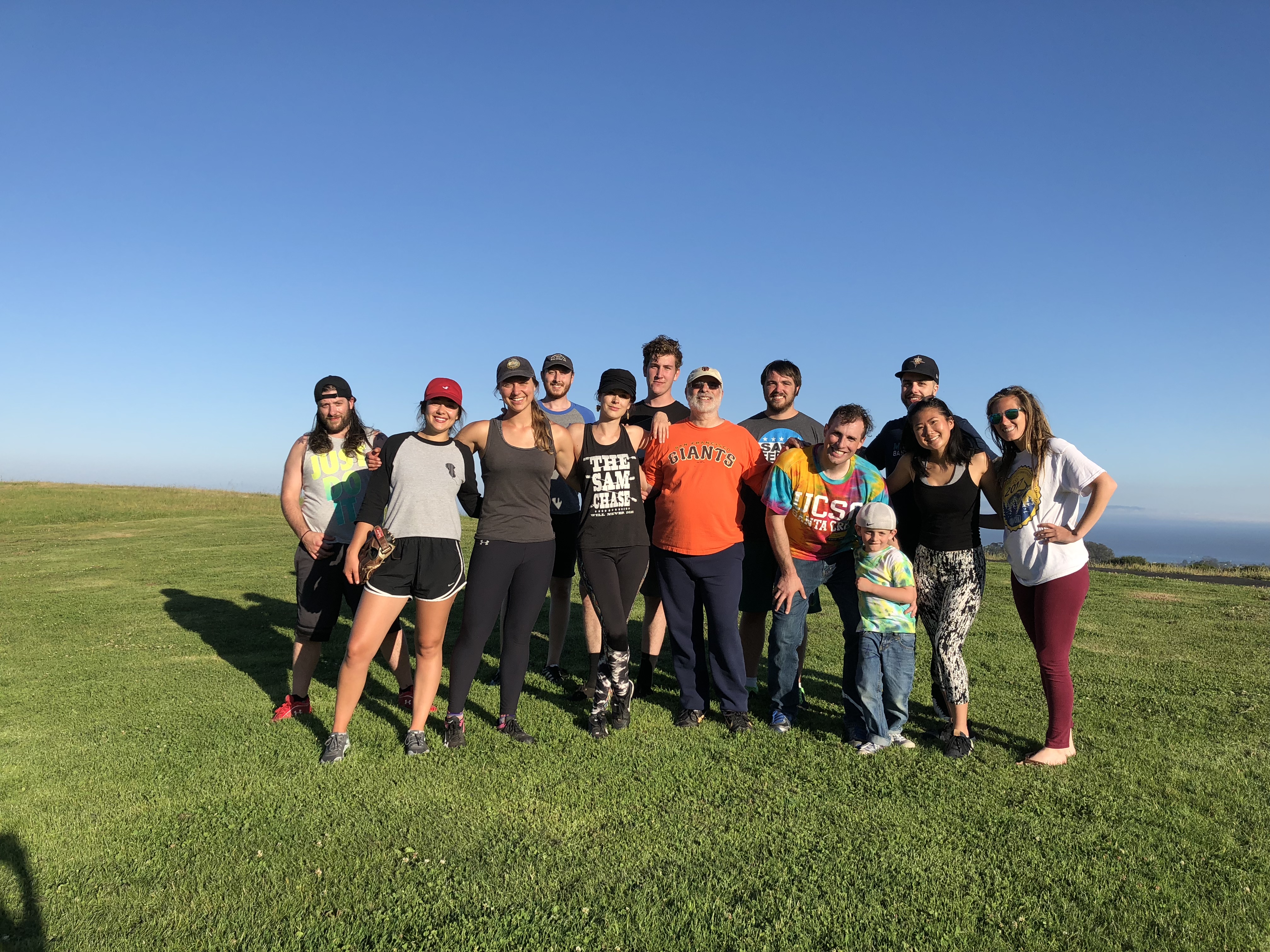 Spring 2018 Coed Softball Team