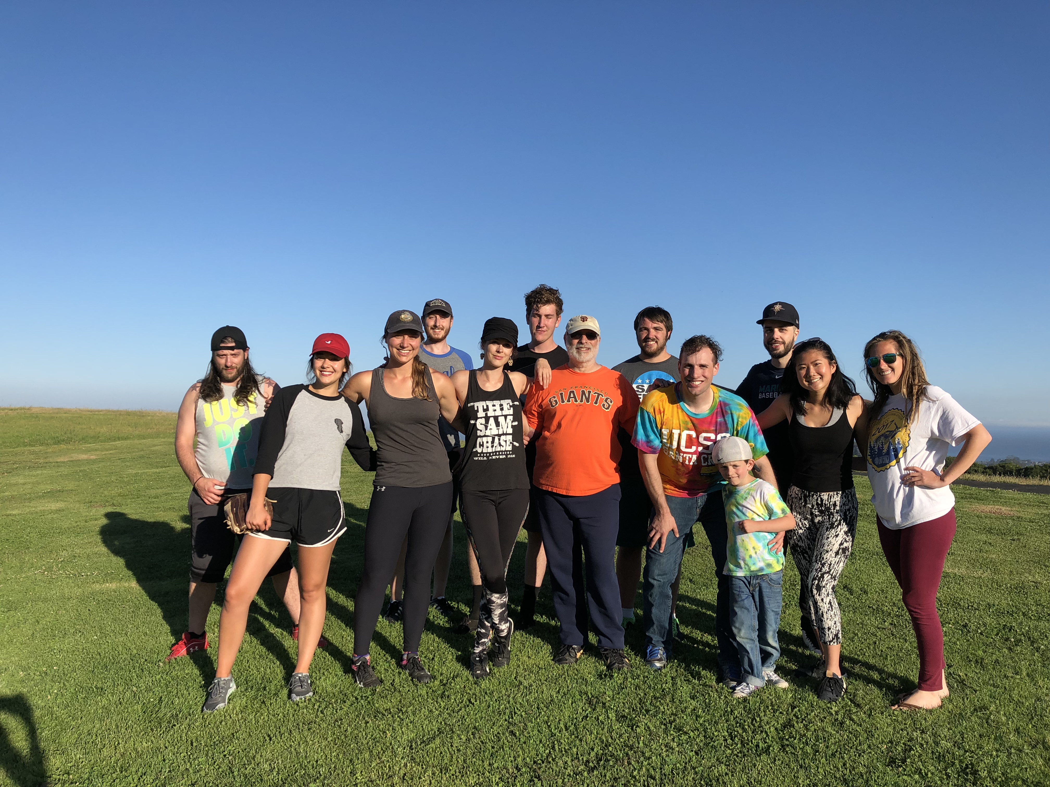 Spring 2018 Coed Softball Team