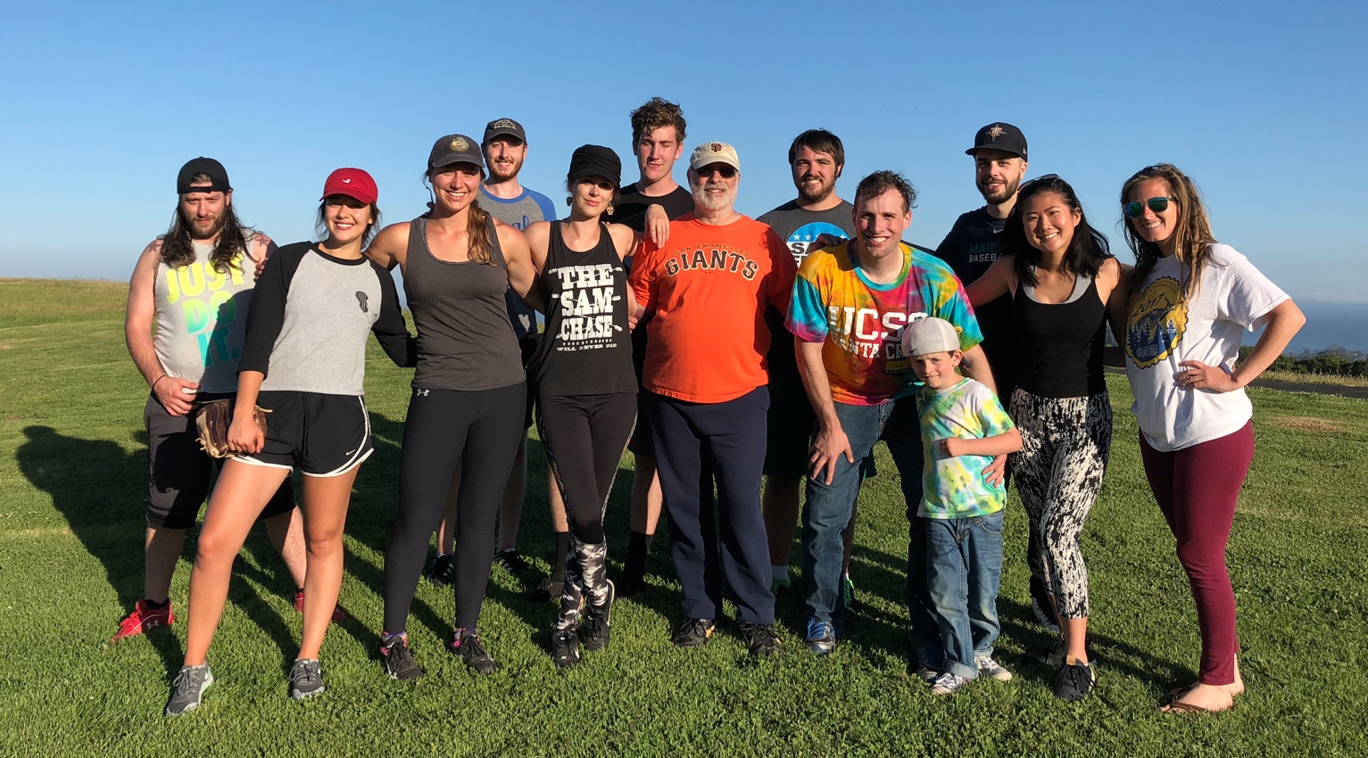 Spring 2018 Coed Softball Team