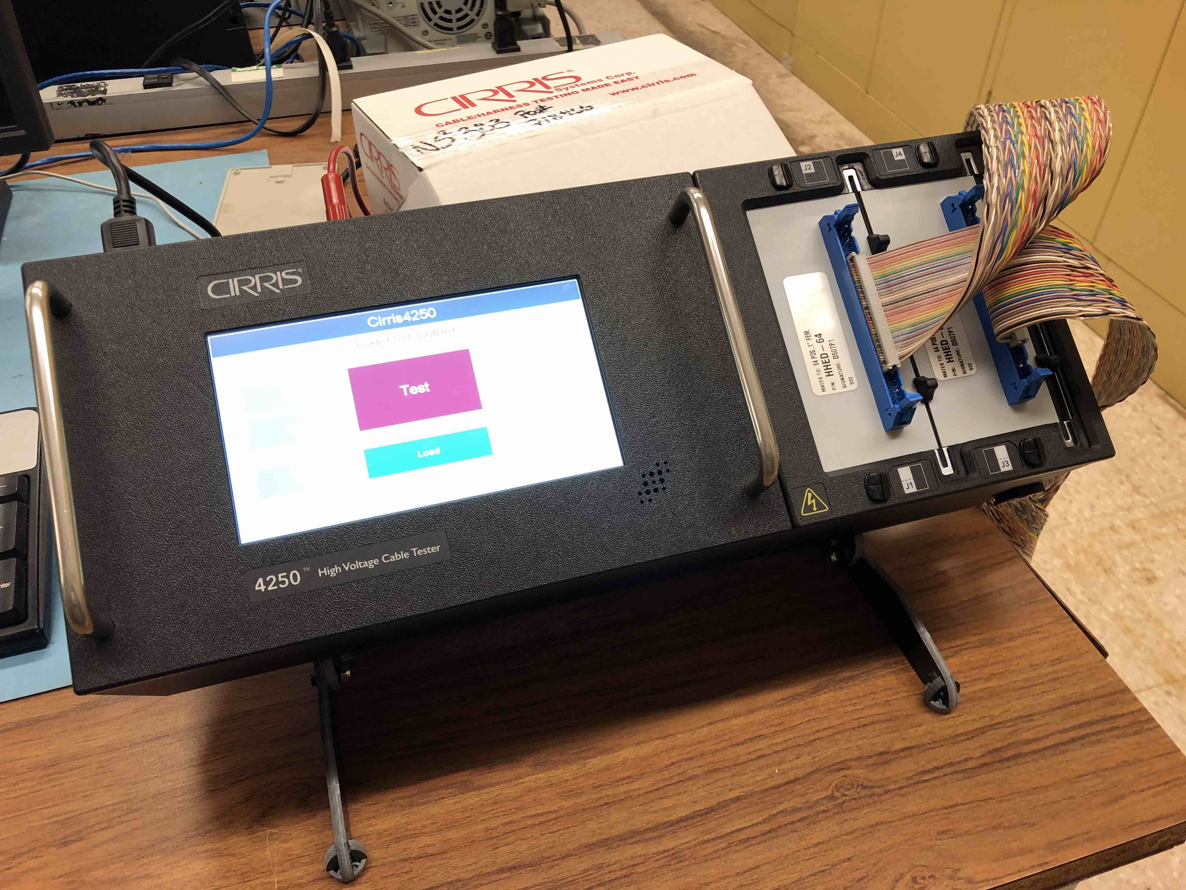 electrical cable testing machine